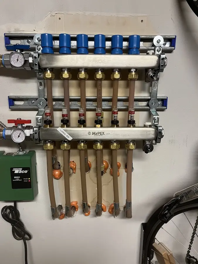 Plumber performing Leak Detection at a residential property in Dade City